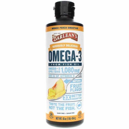 Seriously Delicious Omega-3 from Fish Oil, BOO